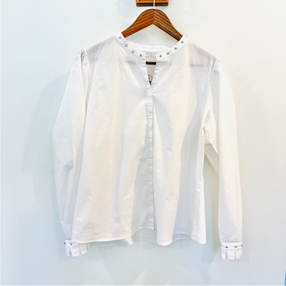 Anne Fontaine White Button Down Shirt - Picture 2 of 14